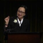 Acclaimed author Min Jin Lee was honored at the KACF 2019 Annual Gala.  She delivered an inspirational speech about what being a Korean American means to her and a visit to one of KACF grantee partner - Digital concept art for illustrative purpose, tags: – - Monok